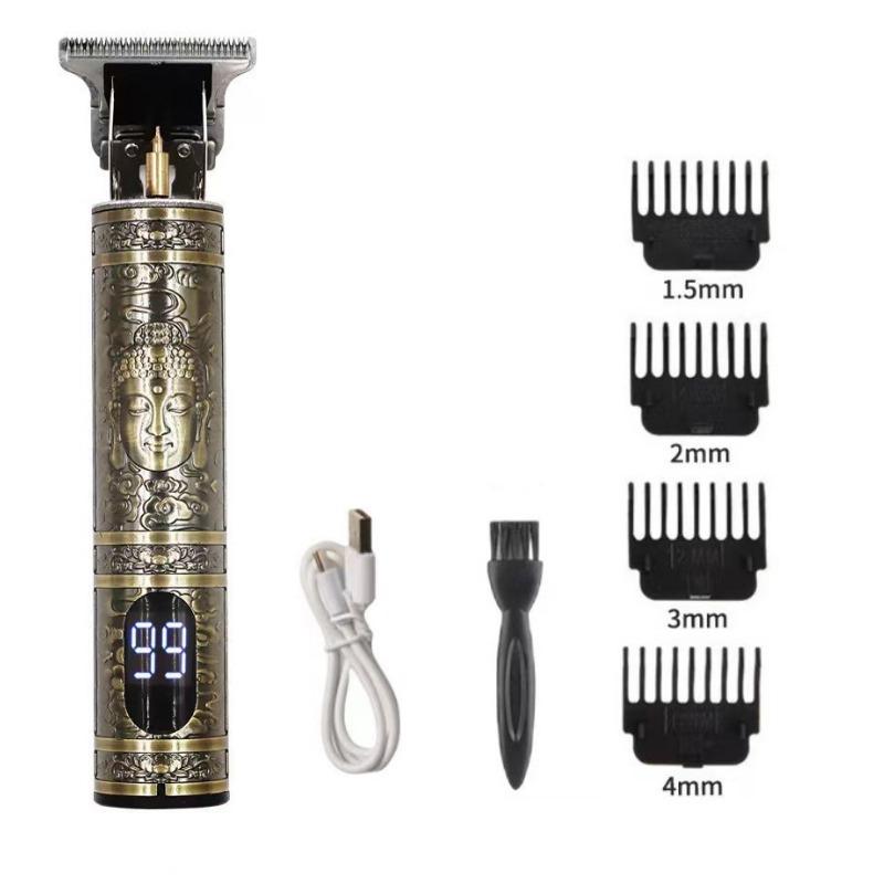 

Машинка для стрижки волос, профессиональная мужская электробритва, USB перезаряжаемый парикмахерский триммер для мужчин, праздничный подарок ER14