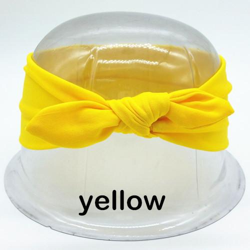 Cute Rabbit Ear Headbands for Women Girls Knot Hairbands Bunny Head Bands Yoga Turban Headwrap Bandana Bowknot Hair Accessories