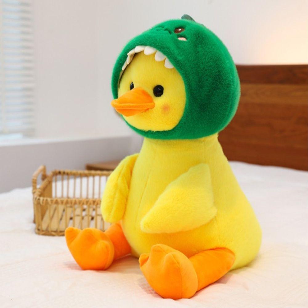 PP Cotton Bear Hood Duck Appease Doll Ornament Rabbit Hood Duck Stuffed Doll  Sofa Decor