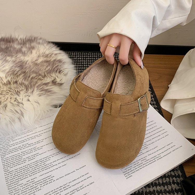 Inner height-increasing retro all-inclusive Birkenstocks, new lazy casual single shoes in spring and autumn