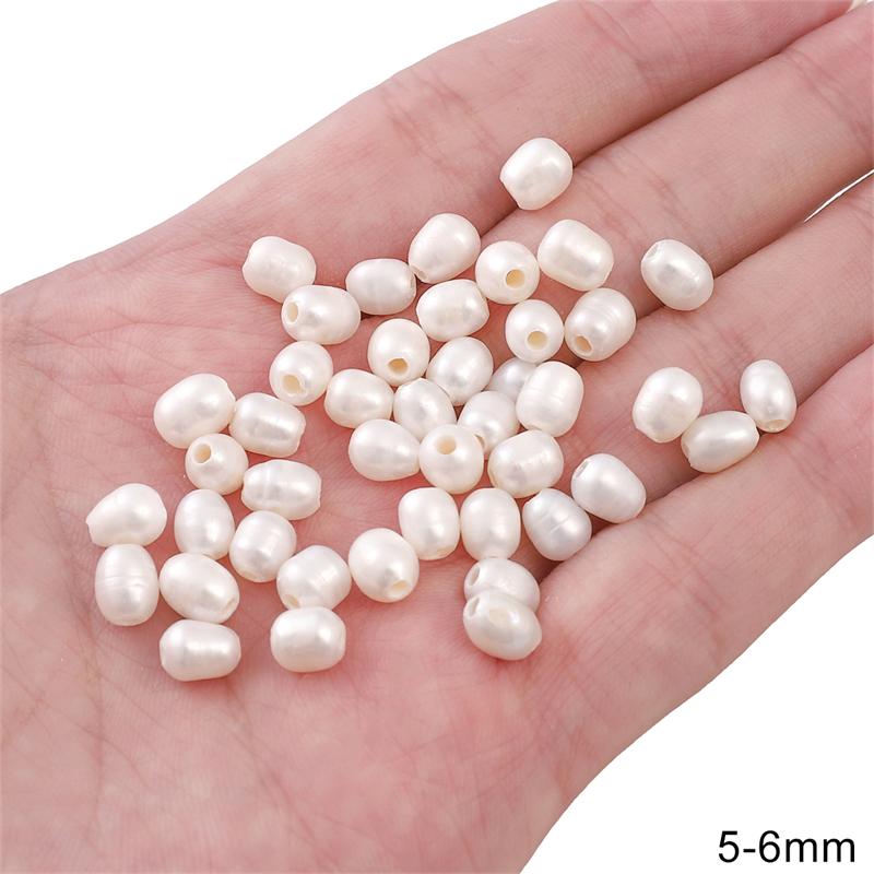 1-5Pcs Natural Freshwater Pearls Beads For DIY Necklace Bracelet Earrings Jewelry Making