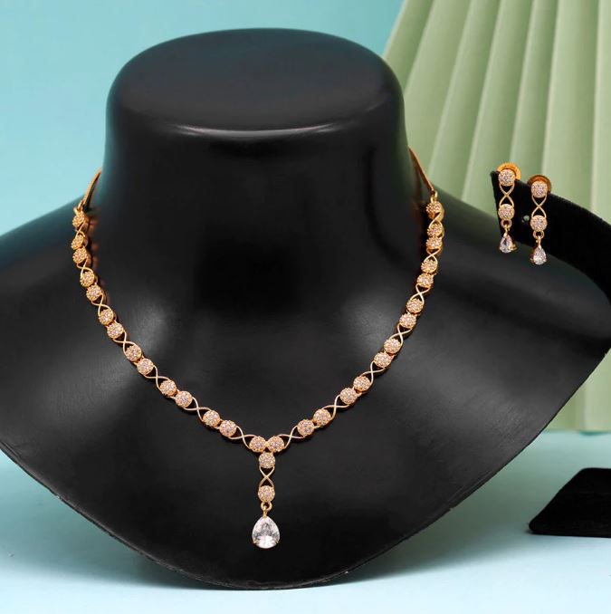 

Комплект женского ожерелья с бриллиантами Adjustable