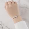 Beads Copper Charms Original Rose Flower Heart Beads Fit Bracelet Jewelry Diy Women Fine Gift Accessory