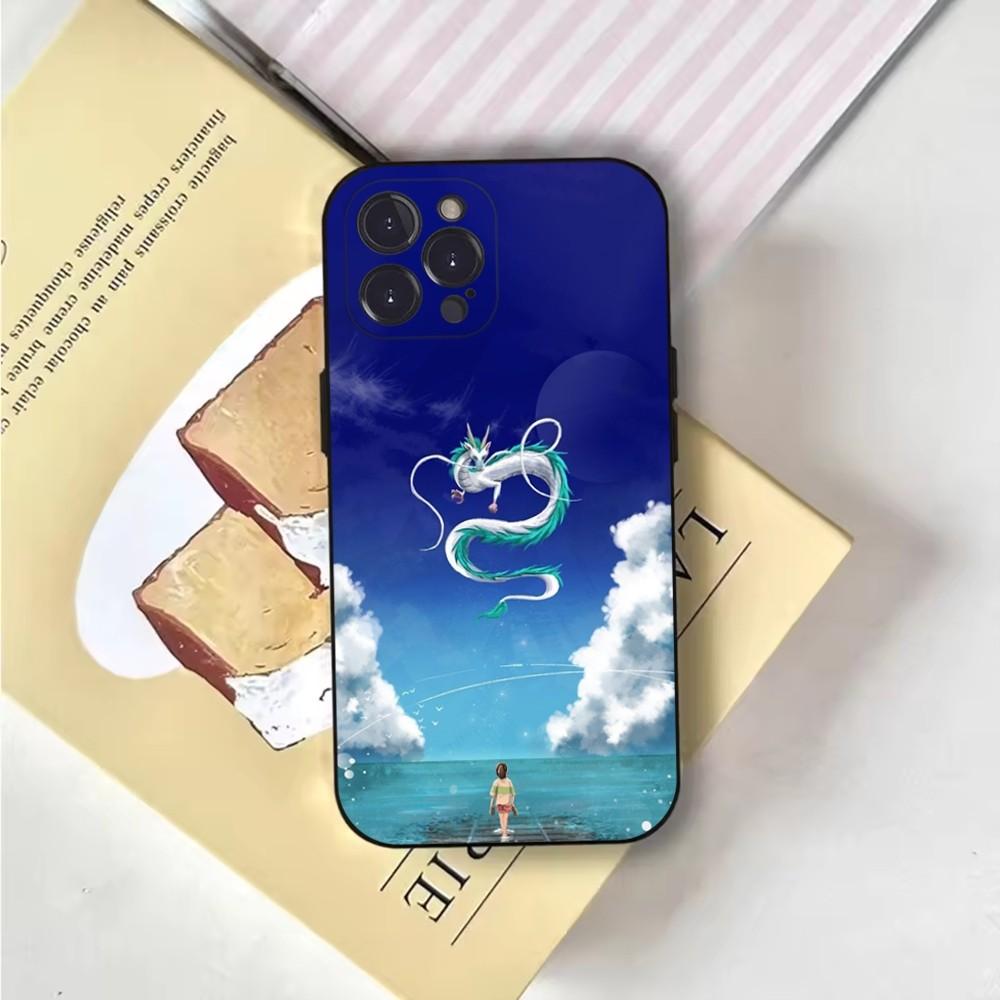 S-Spirited D-Dragon A- Away Phone Case For iPhone 16,15,14,13,12,11,Pro,X,XS,Max,XR,Plus,Mini Soft Black Cover