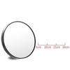 In Stock: 5x Double Suction Cup Magnifying Makeup Mirror - Enhance Pores, Blackheads & Pimples Visibility; Ideal for Eyebrow Shaping.
