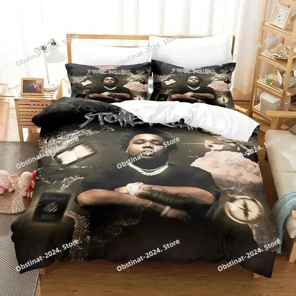 3D Print Rapper Rod Wave Bedding set Printed Duvet Cover Pillowcase Single Double Queen Super King Size Sets