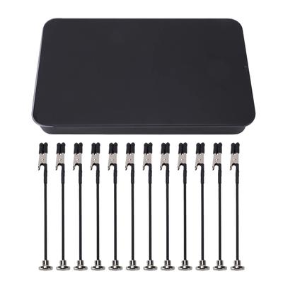 Magnet Helping Hands for Soldering Station with 12 Flexible Clips Steel Box Welding Auxiliary Tool Model Painting PCB