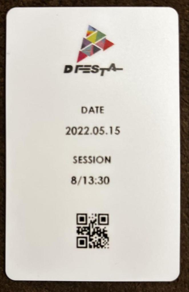 [USED] TWICE Sana DFESTA admission bonus trading card Korean version rare!