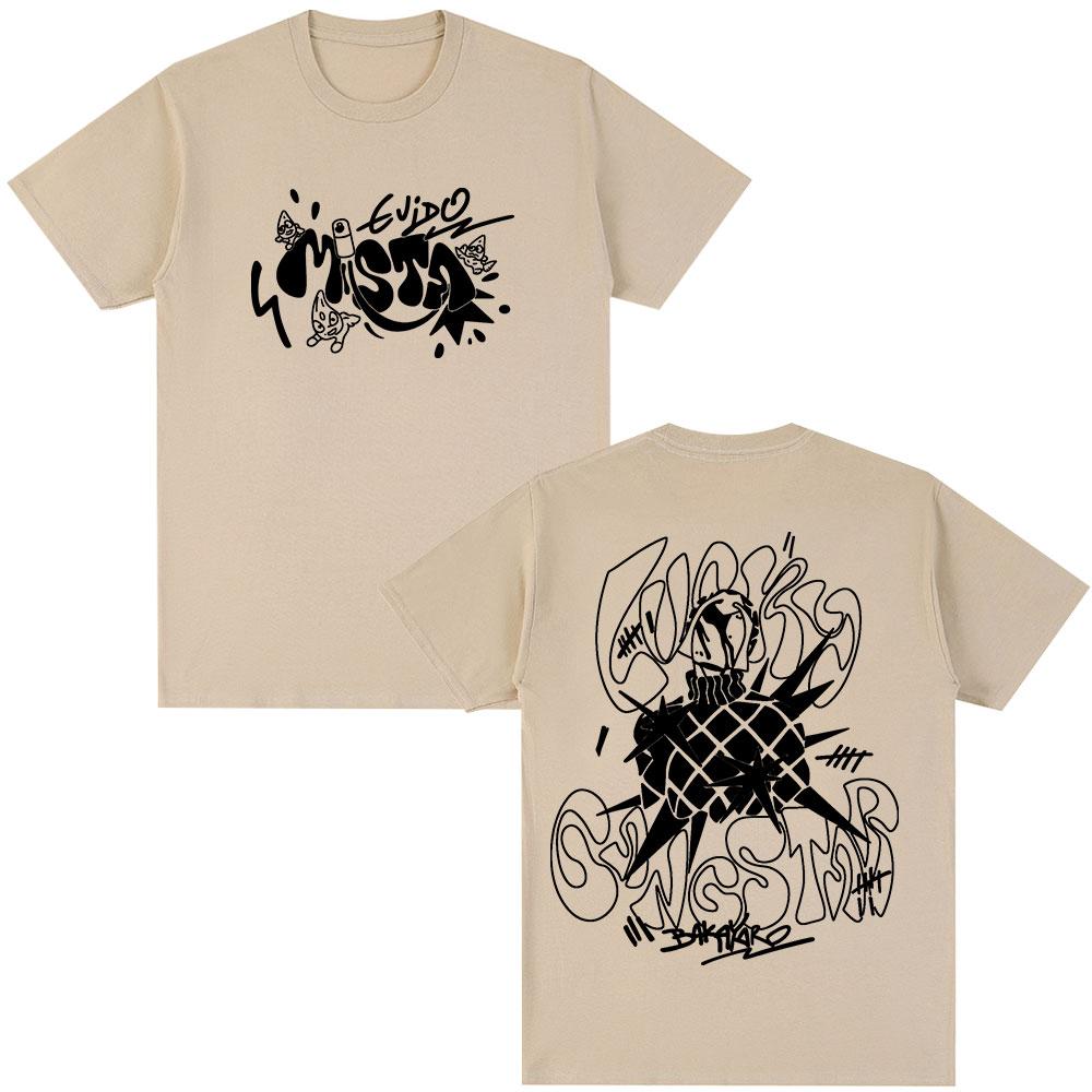 Anime Jojo Bizarre Adventure Guide Mixed Shirts 2026 Summer Unisex Women Cotton Oversized Y2K Tshirt Fashion Casual Unisexs Tshirt