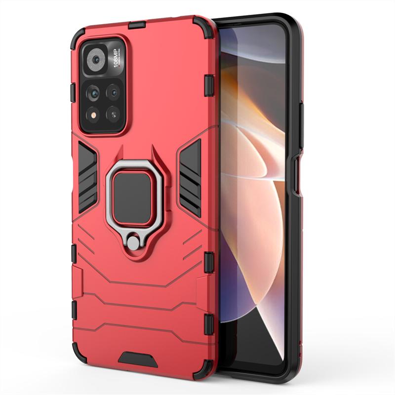 For Redmi Note 11 Pro Plus 5G Case Armor Magnetic Suction Stand Full Cover Redmi Note 11 Pro+ 5G Case For Redmi Note 11 Pro Plus