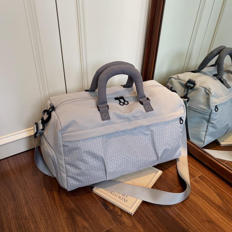 Korean Style Multifunctional Travel & Gym Bag Set - Lightweight Trolley Luggage & Handbag