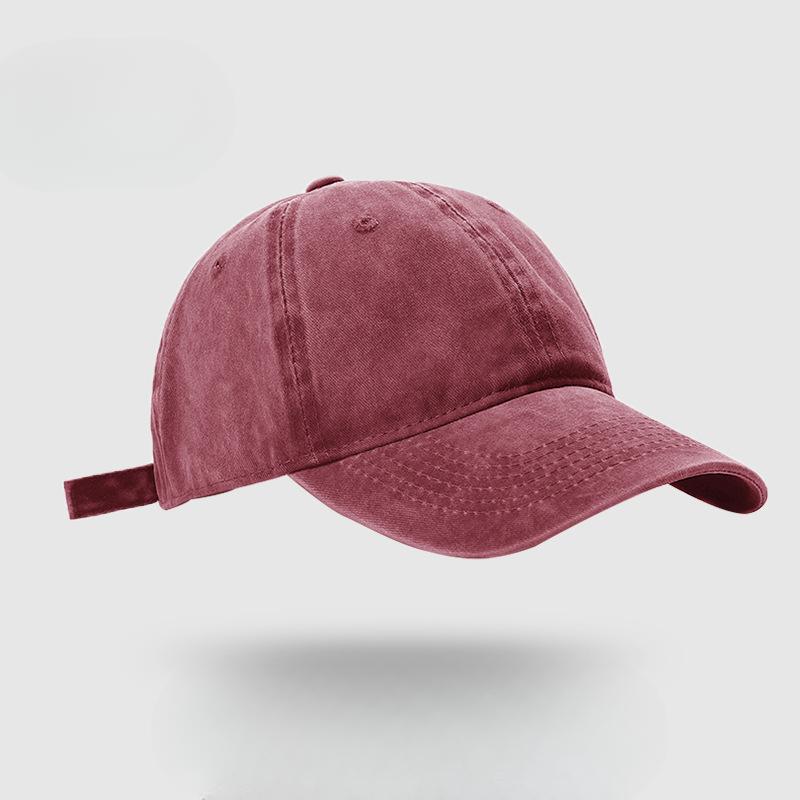 Baseballkappe mit großem Kopfumfang Cowboyhut Damen Retro Gesicht zeigend Kleine Männer Breiter Hut Baseballkappe