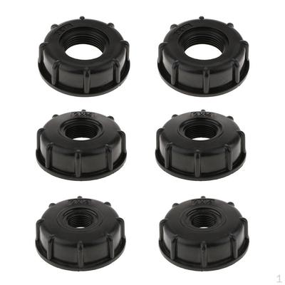 6pcs IBC Cap Hose Adapter Water Tank For 60mm Thread