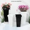 Square Plastic Flower Bucket
