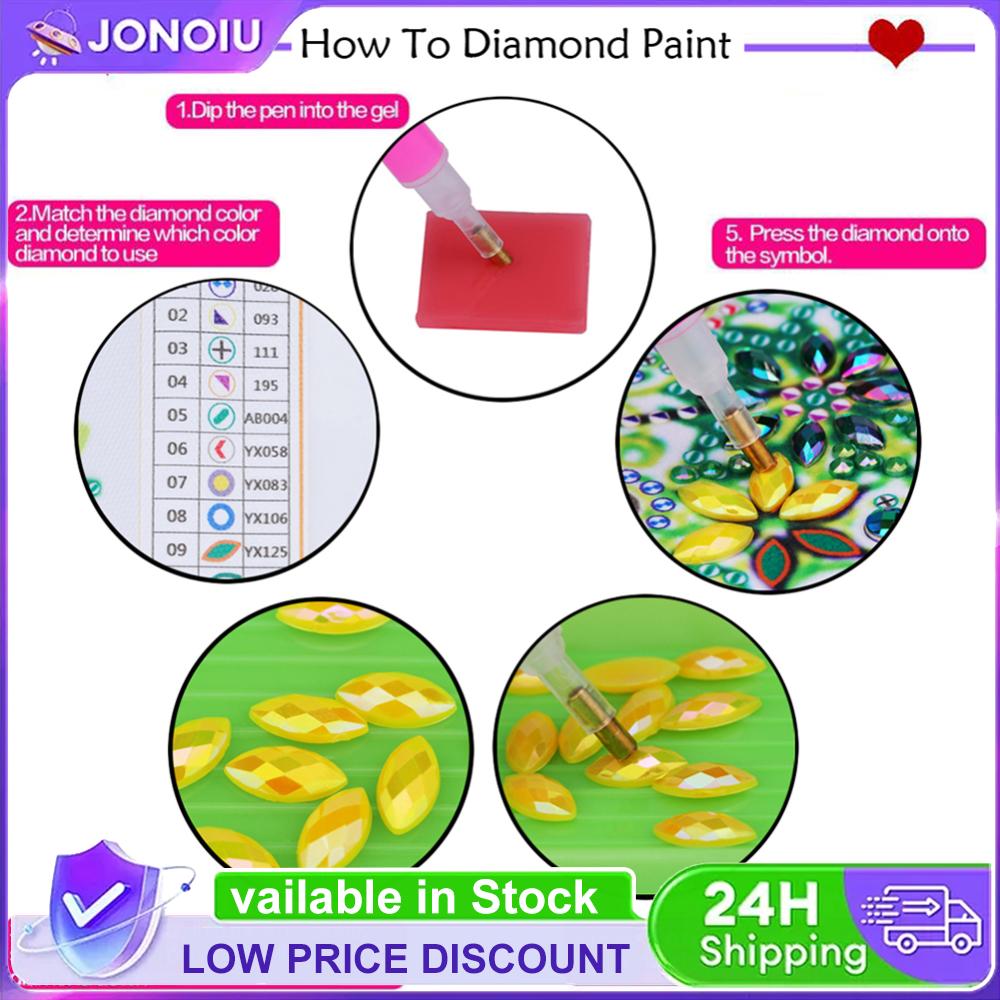 Acrylic Happy Halloween Diamond Painting Tabletop Ornaments Kit Table Top Diamond Painting Ornament Kits for Home Office Decor