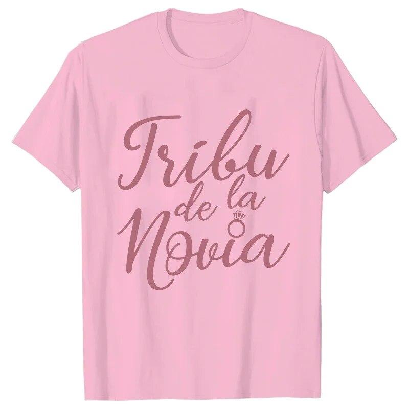 

Футболки для девичника в испанском стиле для девочек, футболка с командой невесты, футболка для свадебного душа, футболка для друзей, свадебная футболка, подарочные топы для девичника 4XL