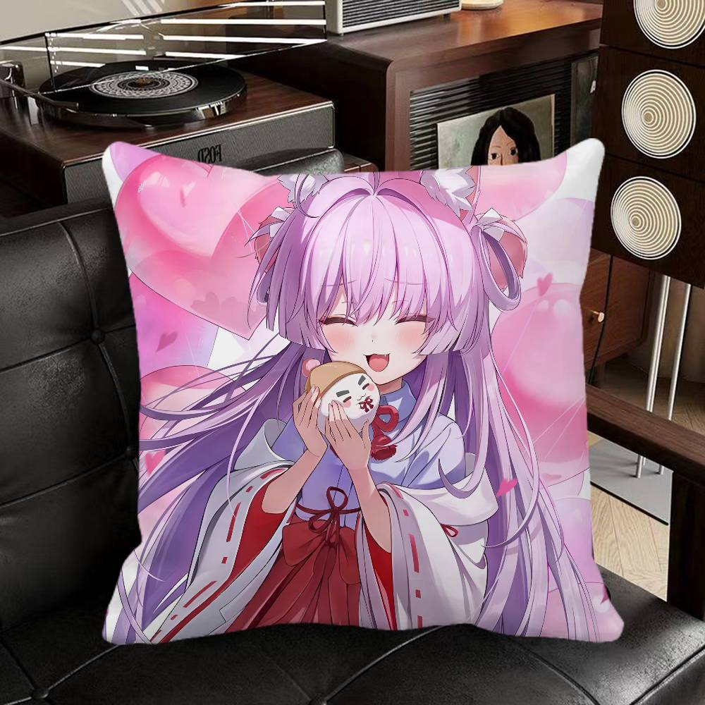 Tenko Shibuki Anime Pillow Case Square Pillow Bedroom Sofa Leisure Comfort Cushion Car Home Decoration