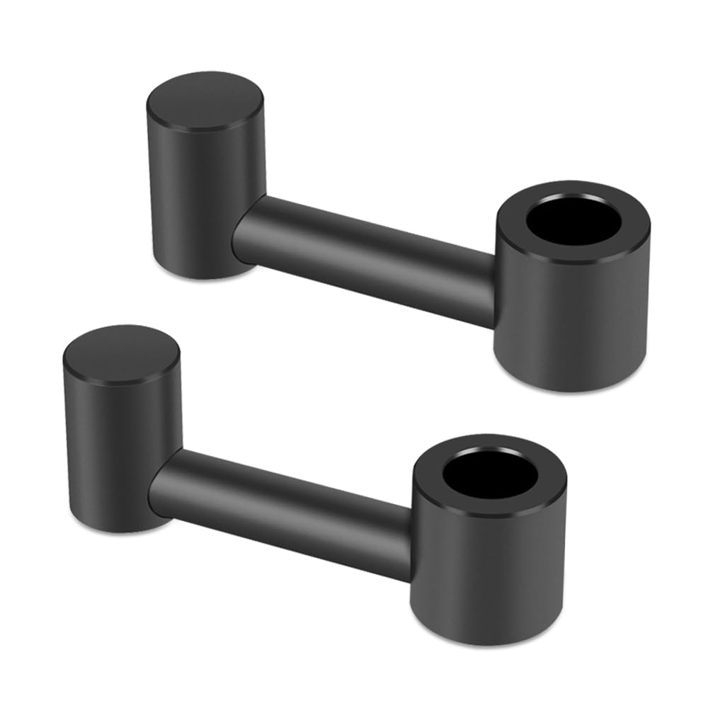 COOLBOTANG Car Seat Hooks, Set of 2 Car Hooks, Aluminum Alloy Headrest Hooks, Auto