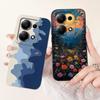 For Xiaomi Redmi Note 13 4G Case Note13 Pro Cute Fashion Candy Painted Cover Soft TPU Phone Case For Redmi Note 13 Pro Plus Bags