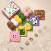 Bricolage pour enfants, Peinture à la laine à broder, Puzzle Dessin animé, Kit de matériaux de fabrication, Jouet scientifique et éducatif, Cadeau