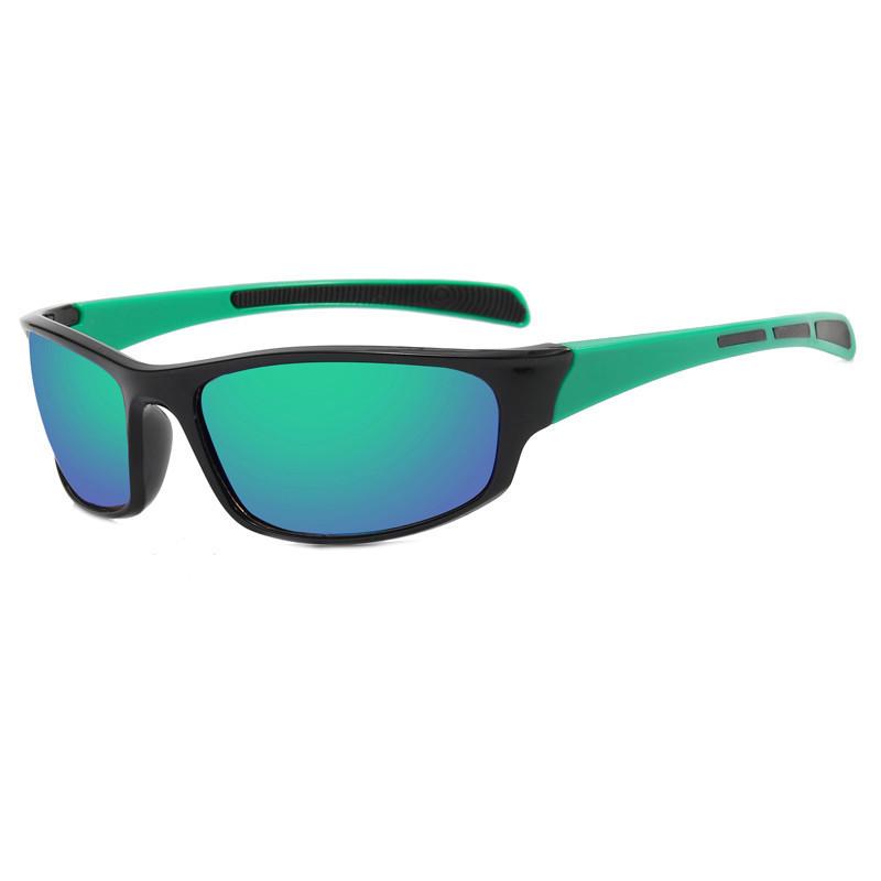New outdoor sports sunglasses for men and women, fashionable colorful small-frame cycling glasses