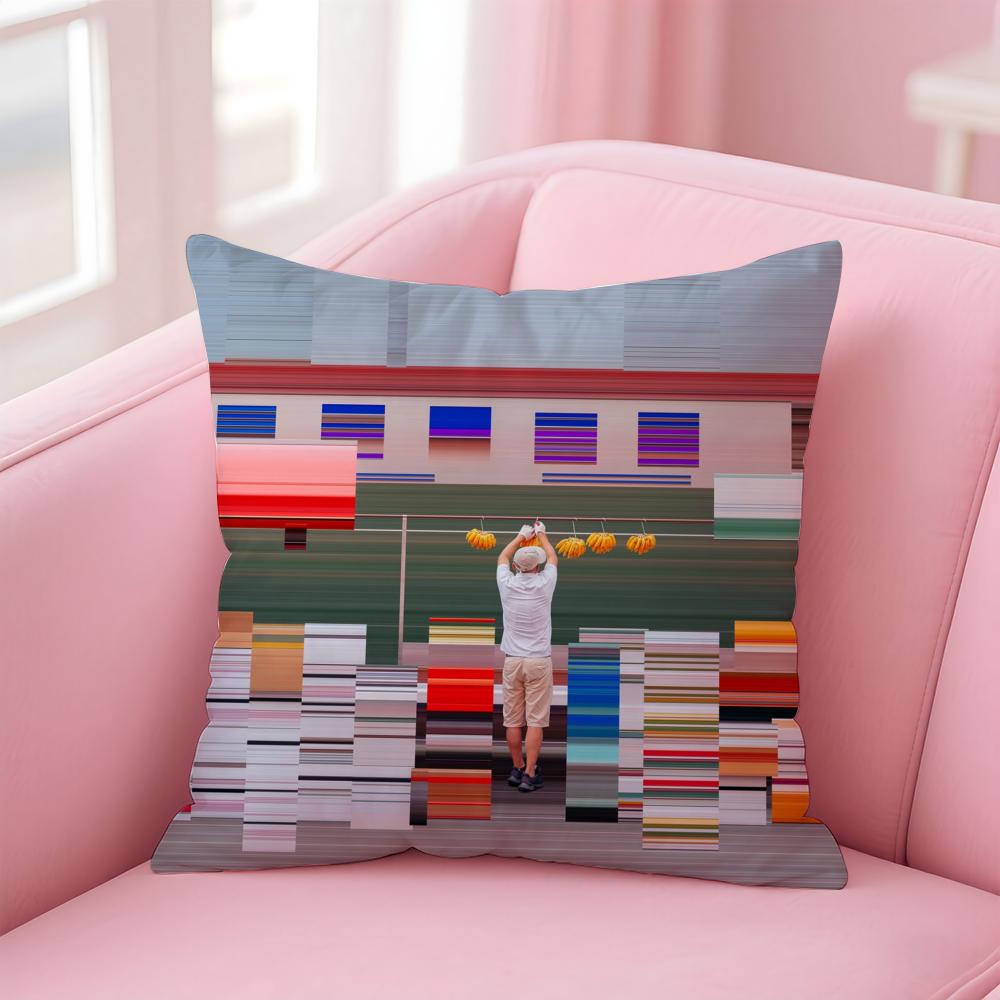 World Premium Printing Cushion Cover Comfortable Reversible Pillow Cover Ideal for Car Sofa Bedroom & Beyond