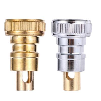 Brass Water Tube Connector Washing Machine Tap Snap Adaptor Transfer Head Hose Fitting Faucet Valve Interface Mouth Accessories