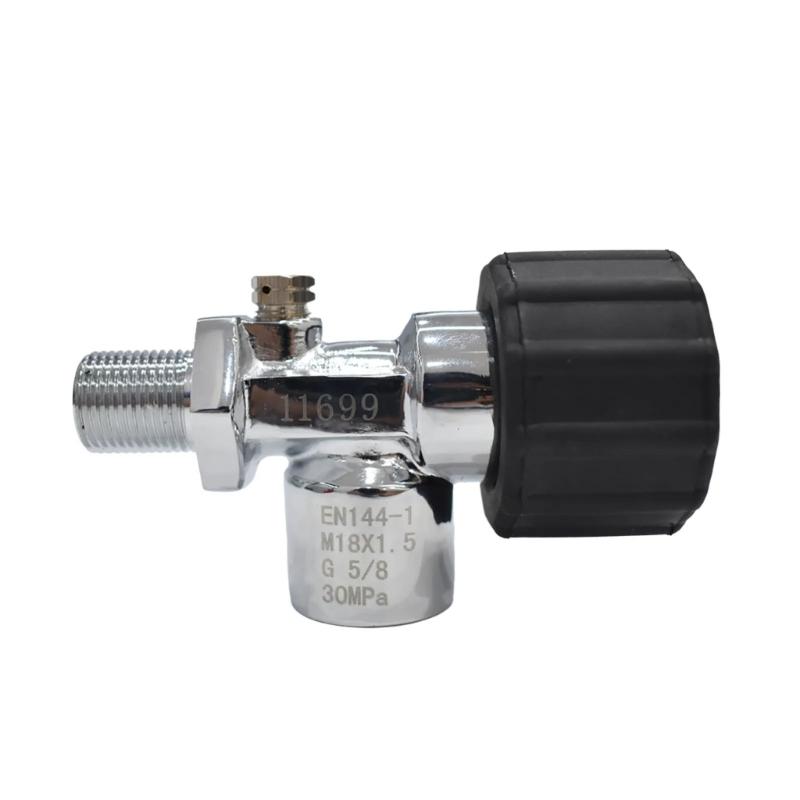 

Diving Tanks Cylinder Valves Filling Station Stainless Steel 5/8inch Air Tanks Refill Adapter Easy to Install 1