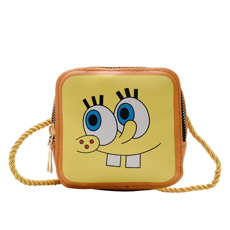 Squarepants Doraemon Spongebob Shoulder Bag Childrens Cartoon Animal Bag