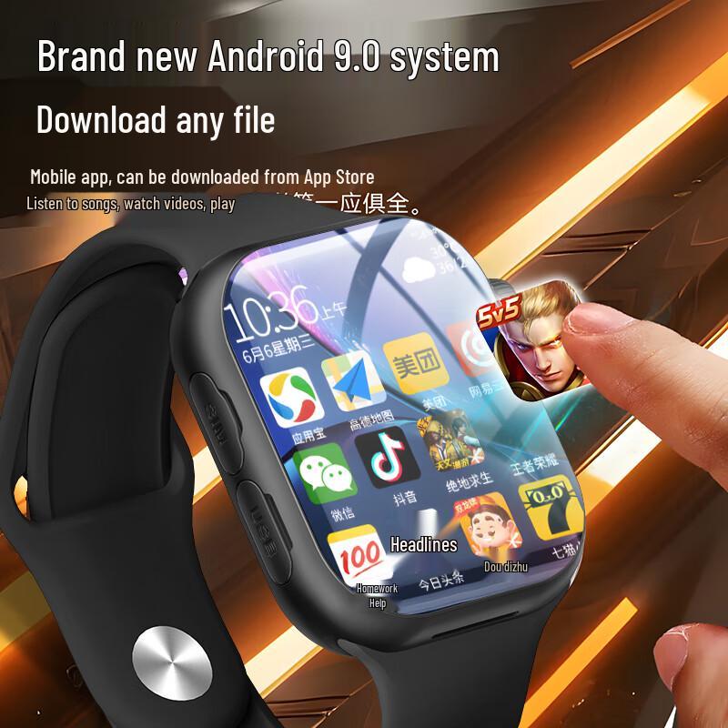 PALMHANG S10 Ultra 5G Mobilné Smart Hodinky (Verzia CN)