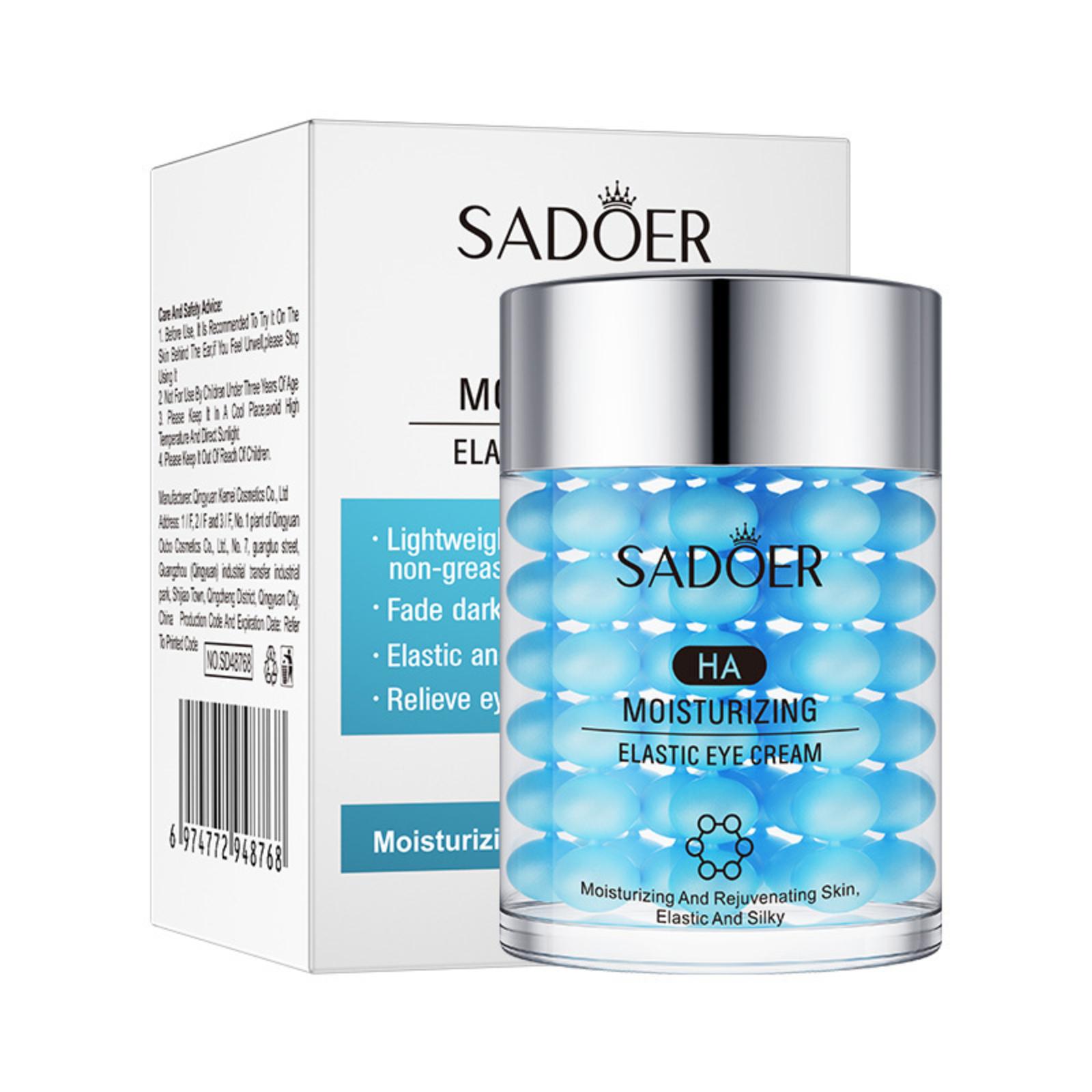 

Caviar eye cream moisturizes and improves dark circles, fine lines, and eye bags.
