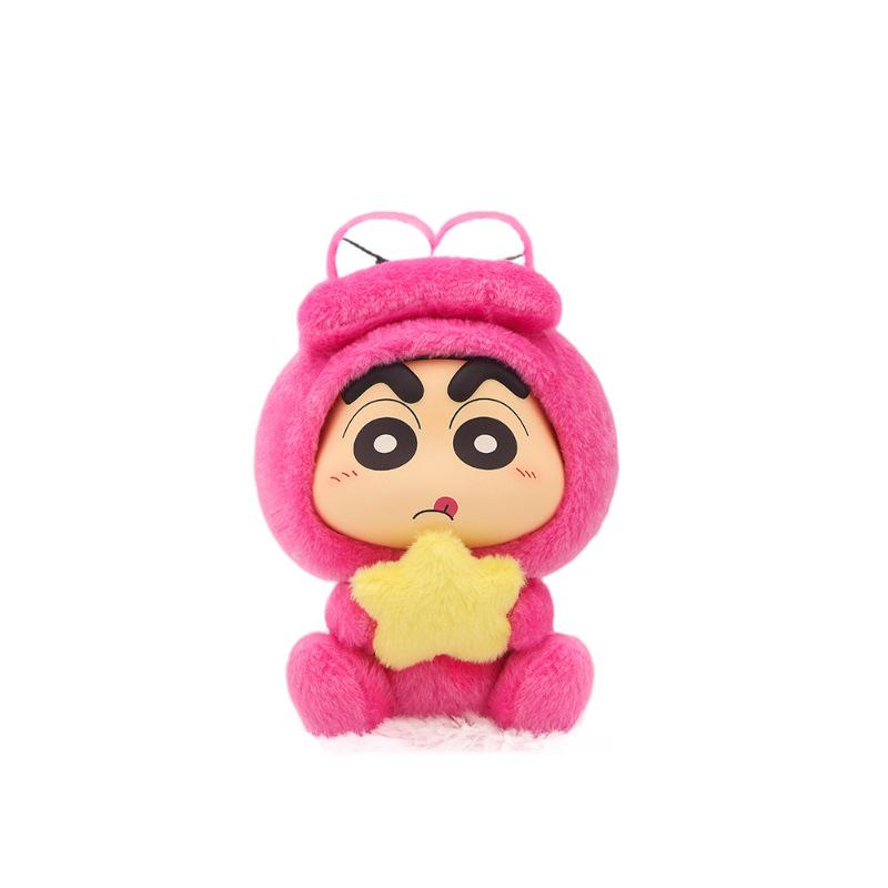 Genuine Crayon Shin-chan Fantasy Plush Blind Box Toy - Cute Tangkou Face Figure for Girls