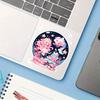 Flower Girl Mermaid Stickers Durable for Laptop, Car, Luggage, Skateboard & More - Perfect for Teens, Adults, Creative Decor & Gifting