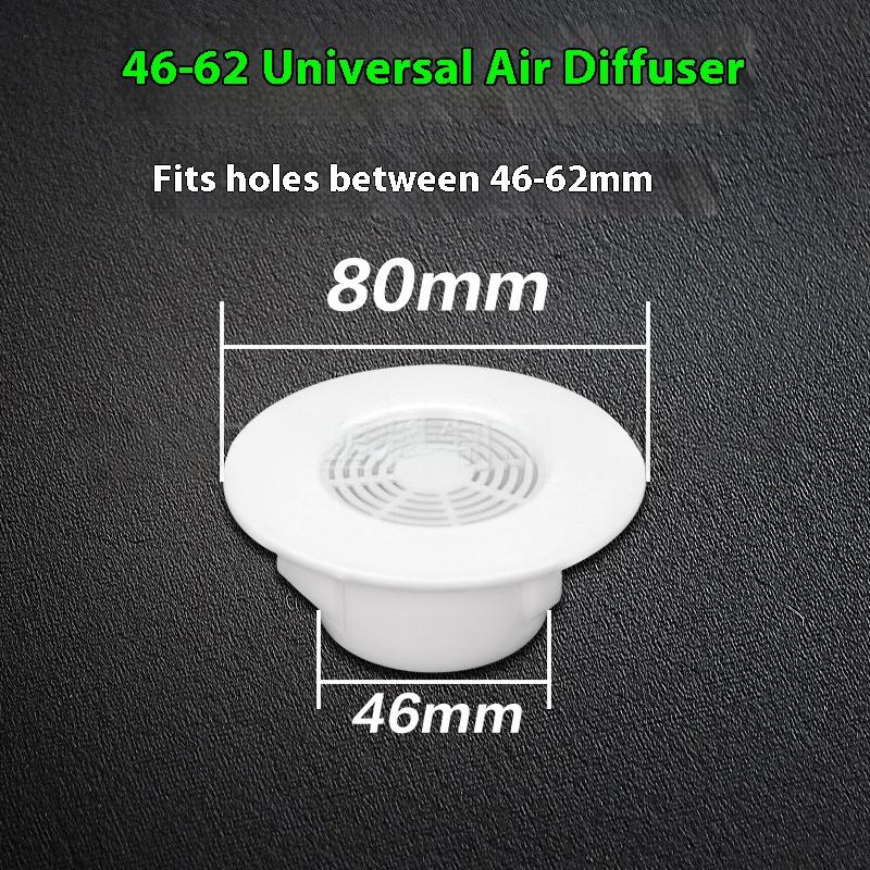1 Piece Kitchen Bathroom Parts Air Vent Extract Valve Grille Air Conditioning Hole Cover Dust Plug Wall Ducting Decorative Cap
