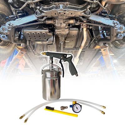 Heavy Duty 1000ml Capacity Sprayer Guns For Truck Bed Liners With Adjustable Flows Control And 2 Extension Tubes