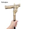 Kupfer Hirsch Gehstock Mode Dekorativer Gehstock Gentleman Eleganter Cosplay Gehstock Knauf Crosier 92cm