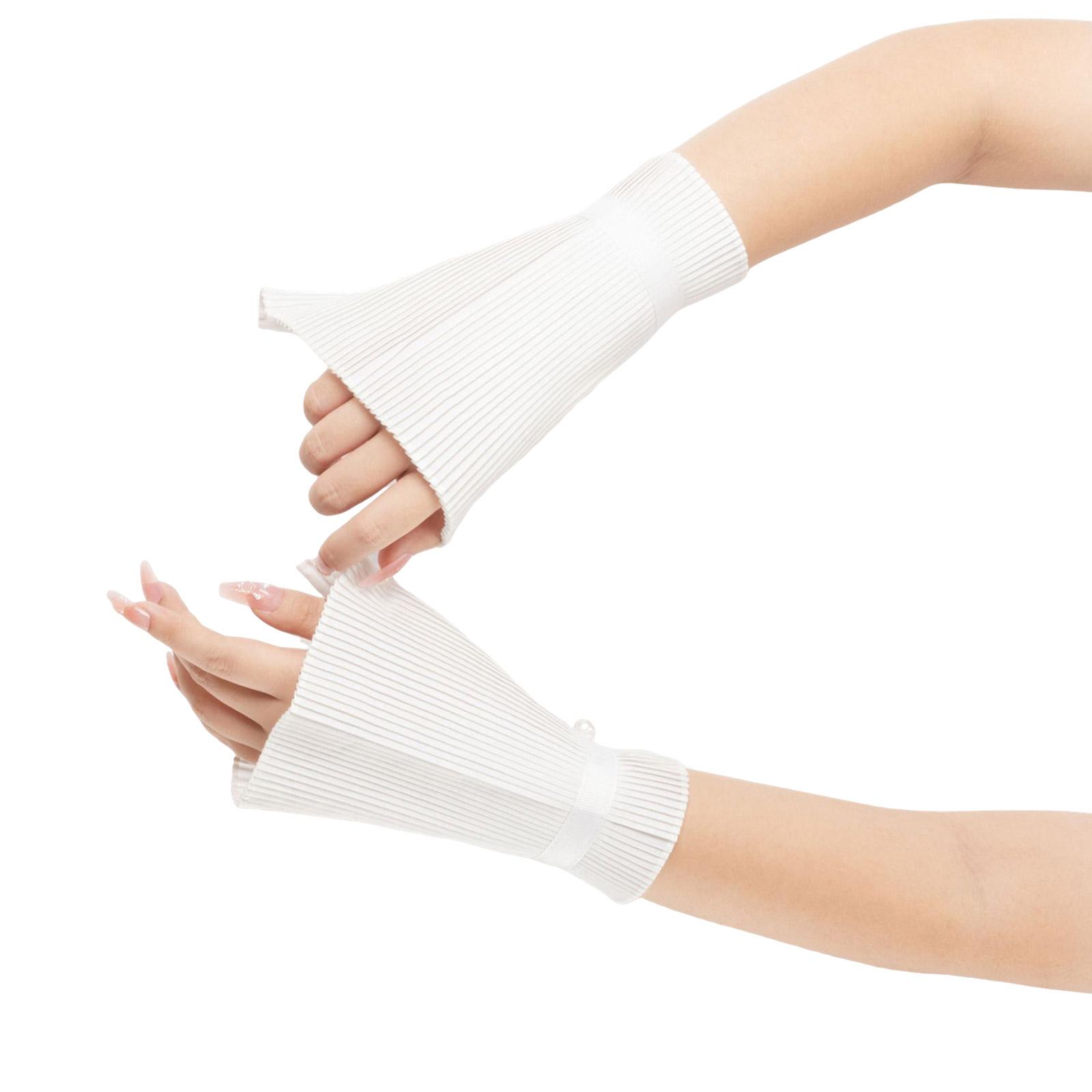 

Элегантный съемный плиссированный ложный воротник, шаль на пуговицах с жемчугом и набор накладных манжет для костюма на вечеринку или для повседневной носки C