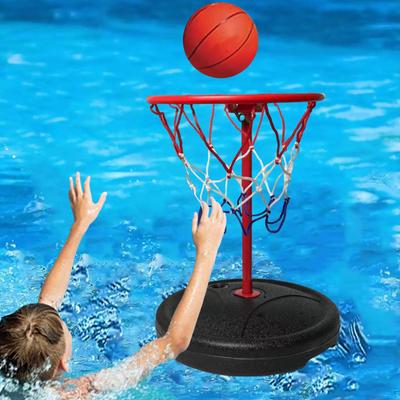 Bazénový kôš Vodné hračky Zábavný Prenosný Ľahký Basketbalový stojan Interaktívny pre