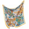 Summer New Elegant Twill Silk Large Square Scarf for Women, French Silk Scarf for Women, Fresh and Versatile Mulberry Silk Shawl