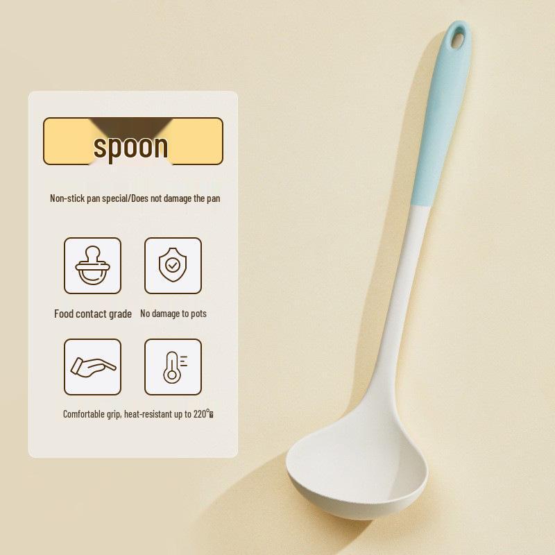 Yingsibo Silicone Non-stick Stir-fry Spatula Set - Heat-Resistant Kitchen Tools.