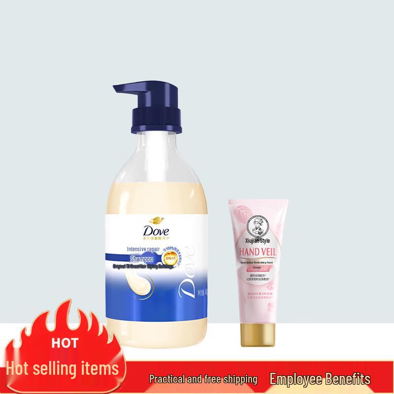 Dove Intensive Nourishment Shampoo & Mentholatum Hand Cream Set