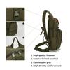 15L Molle Taktischer Rucksack Wasserdicht für Radfahren, Wandern, Camping und Outdoor-Sportarten