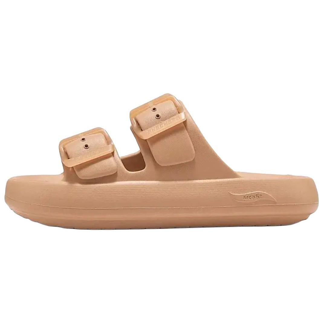 Skechers Foamies Simple Comfortable EVA Slide Sandals Women sandals Brown 111645-TAN 36