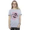 Disney Womens/Ladies Alice In Wonderland Chesire Cat Cotton Boyfriend T-Shirt