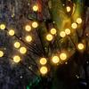 Solar Firefly Lights Outdoor, 2 Lighting Modes Wind Sway Twinkle Solar Garden Lamp IP65 Waterproof Decor Light for Yard Patio Path Lawn
