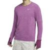 Nike Solid Color Sport Crew Neck Long Sleeve T-Shirt Men Tops Purple DD5650-653