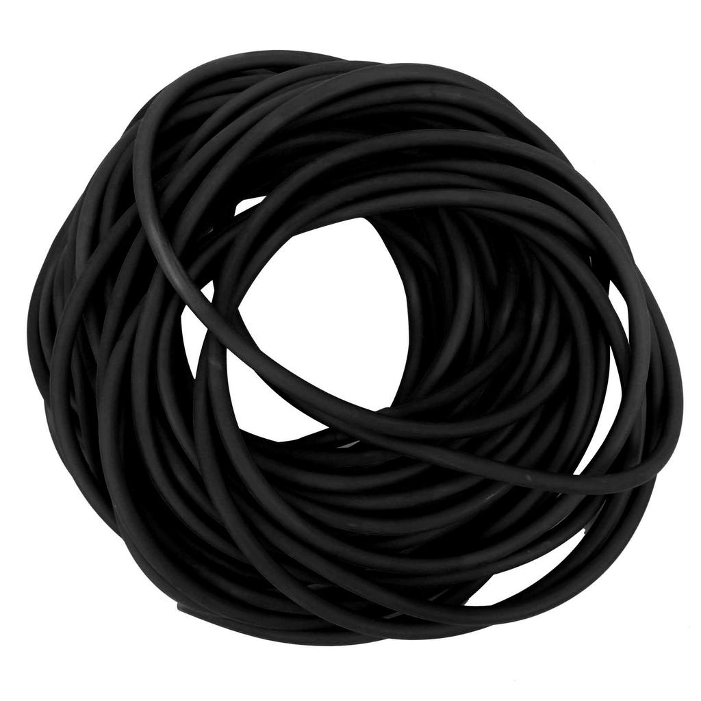 6090 20M   Catapult Latex Tubing Round Rubber Band Hunting Shooting Accessoryblack