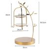 dessert table display rack bread table fruit tray Gold Dim sum Creative cake rack Restaurant Snack decoration Dessert rack