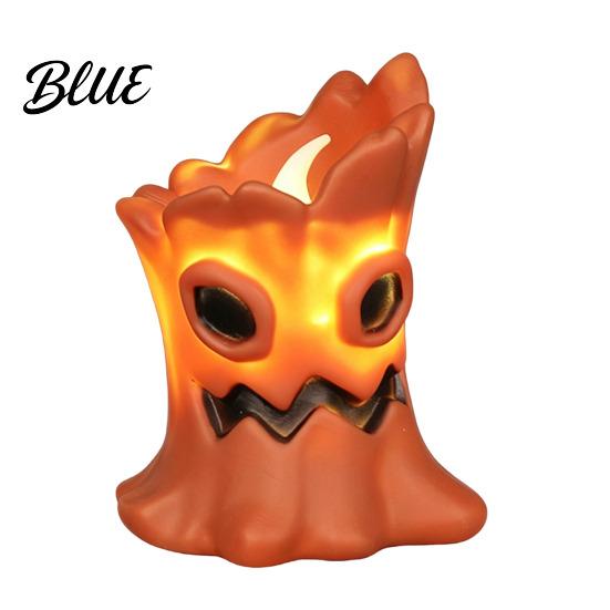 Vivid Texture Ornament Halloween Pumpkin/Hand/Stump Night Light Spooky LED Decorative Table Atmosphere Lamp for Indoor Outdoor Party Tabletop