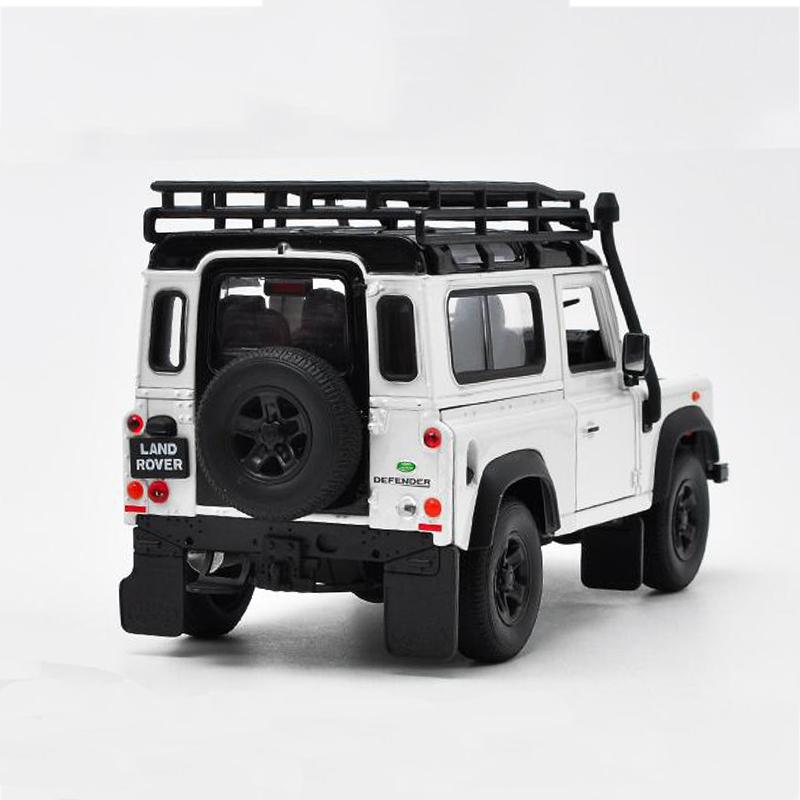 Welly 1/24 Land Rover Defender Alloy Car Model Diecast Metal Off-Road Vehicle Car Model Simulation Collection Childrens Toy Gift